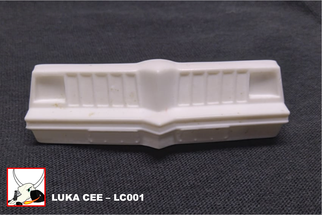 Luka Cee LCP001 1/24 Bumper Conversion Kit for 1981 NASCAR Pontiac Grand Am (for Salvinos JR Models 1981 LeMans kit)