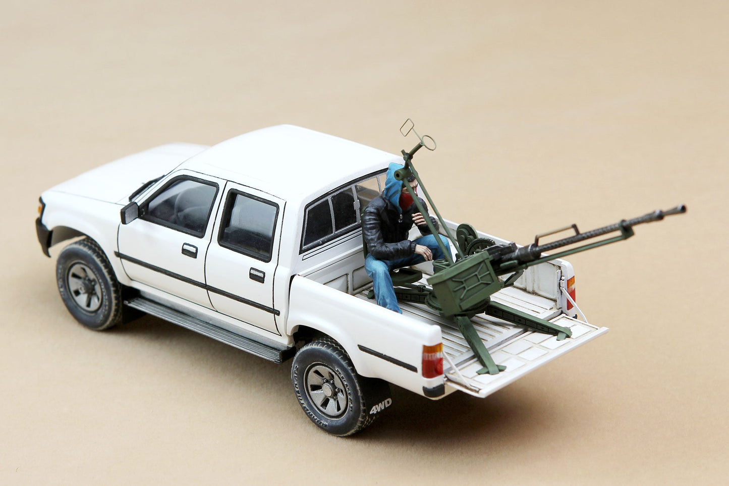 Meng VS001 1/35 Pick Up w/ ZPU-1