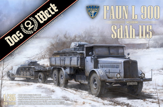 Das Werk 35003 1/35 Faun L900 incl. Sd.Ah.115 *NEW EDITION*