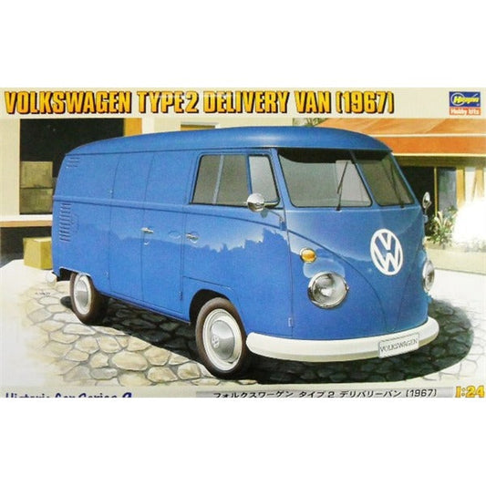 Hasegawa 21209 1/24 Volkswagen Typ 2 Delivery Van Bulli 1967