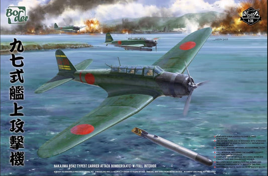 Border Models BF005 1/35 Nakajima B5N2 Type 97 Carrier Attack Bomber Kate